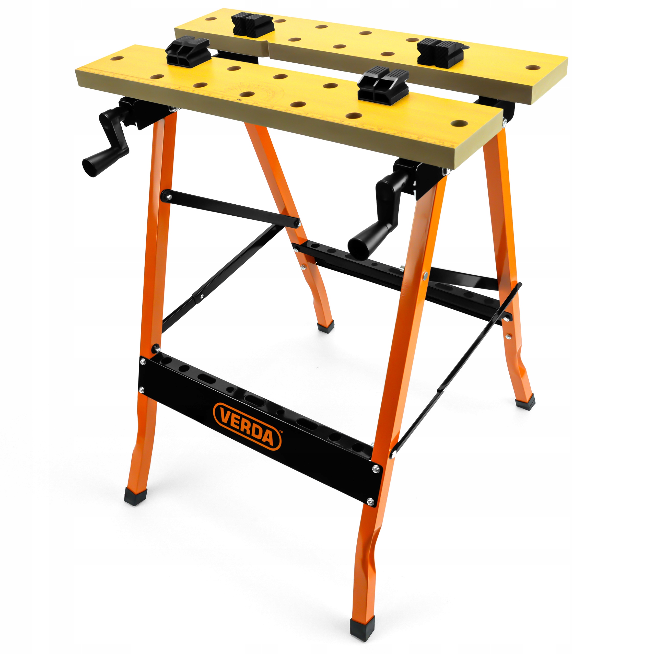 STÓŁ STOLIK WARSZTATOWY SKŁADANY ROBOCZY KOBYŁKA 150kg REGULOWANY PRZENOŚNY Głębokość produktu 64 cm