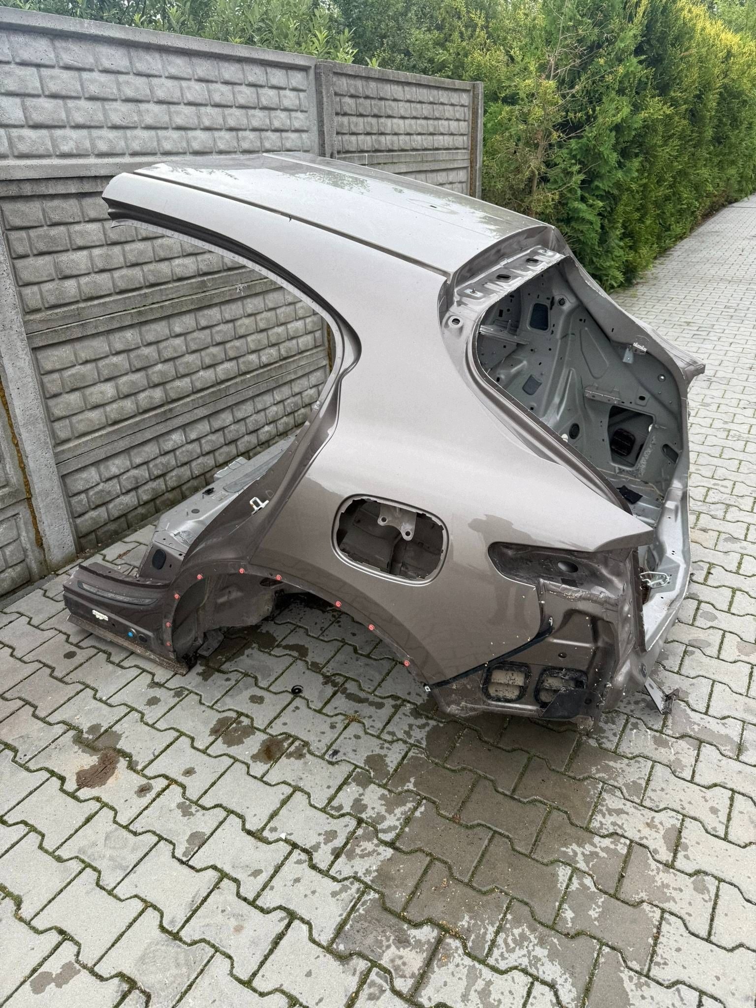 Alfa Romeo Stelvio rear panel sump quarter fender rear