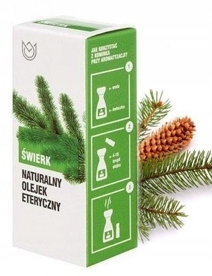 

Naturalny olejek eteryczny Świerkowy 12ml