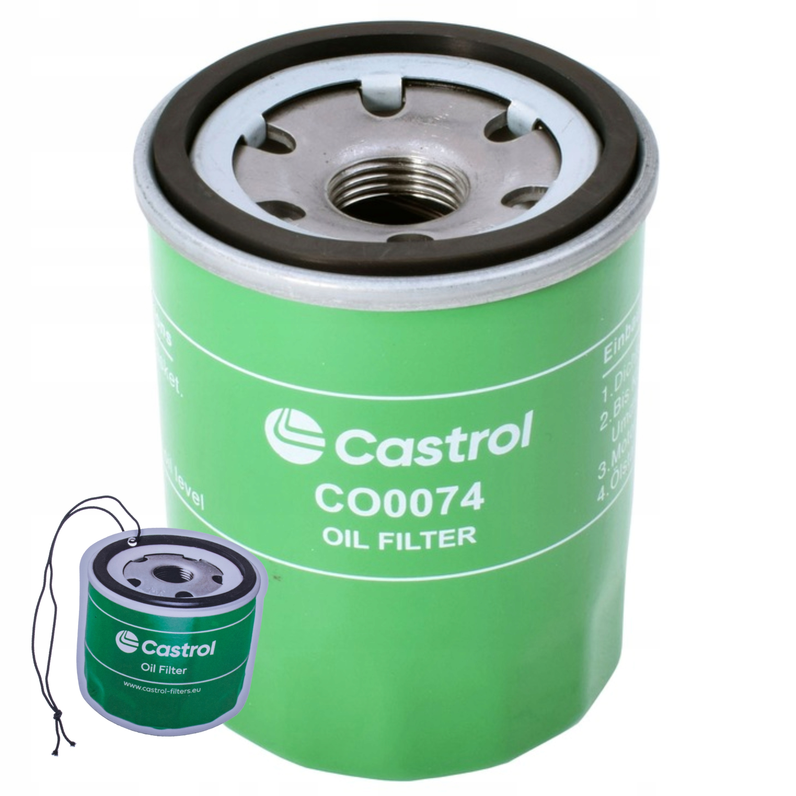 Olejový filtr Castrol Filters CO0074 držák na vůni bonus