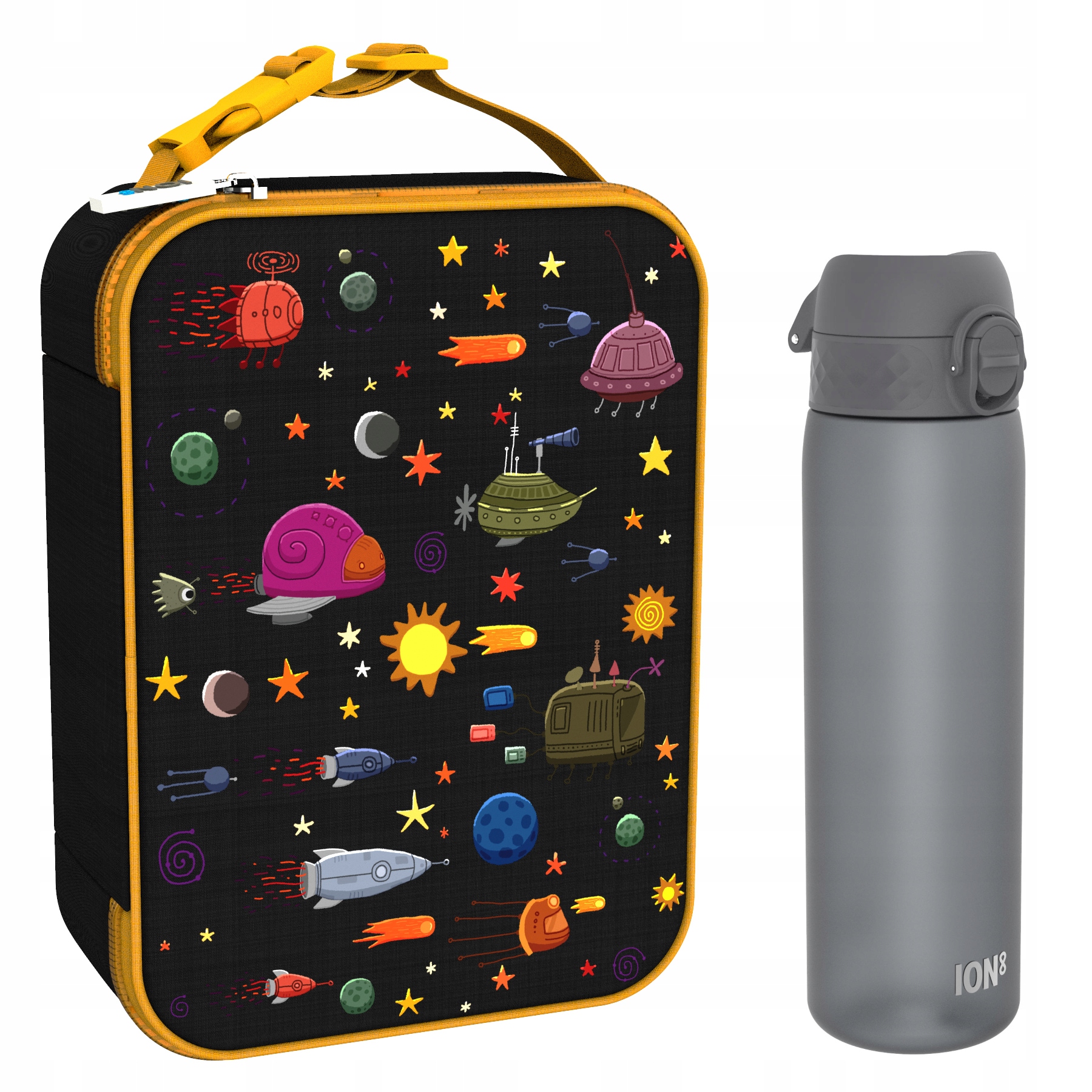Lahev Na Pití 0,5L Termo Lunch Bag Snídaňová Sada Do Školky ION8