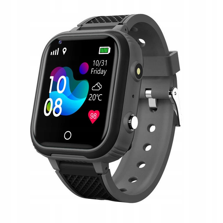SMARTWATCH DZIECIĘCY PACIFIC 30-1 KIDS - black (sy Kolor czarny
