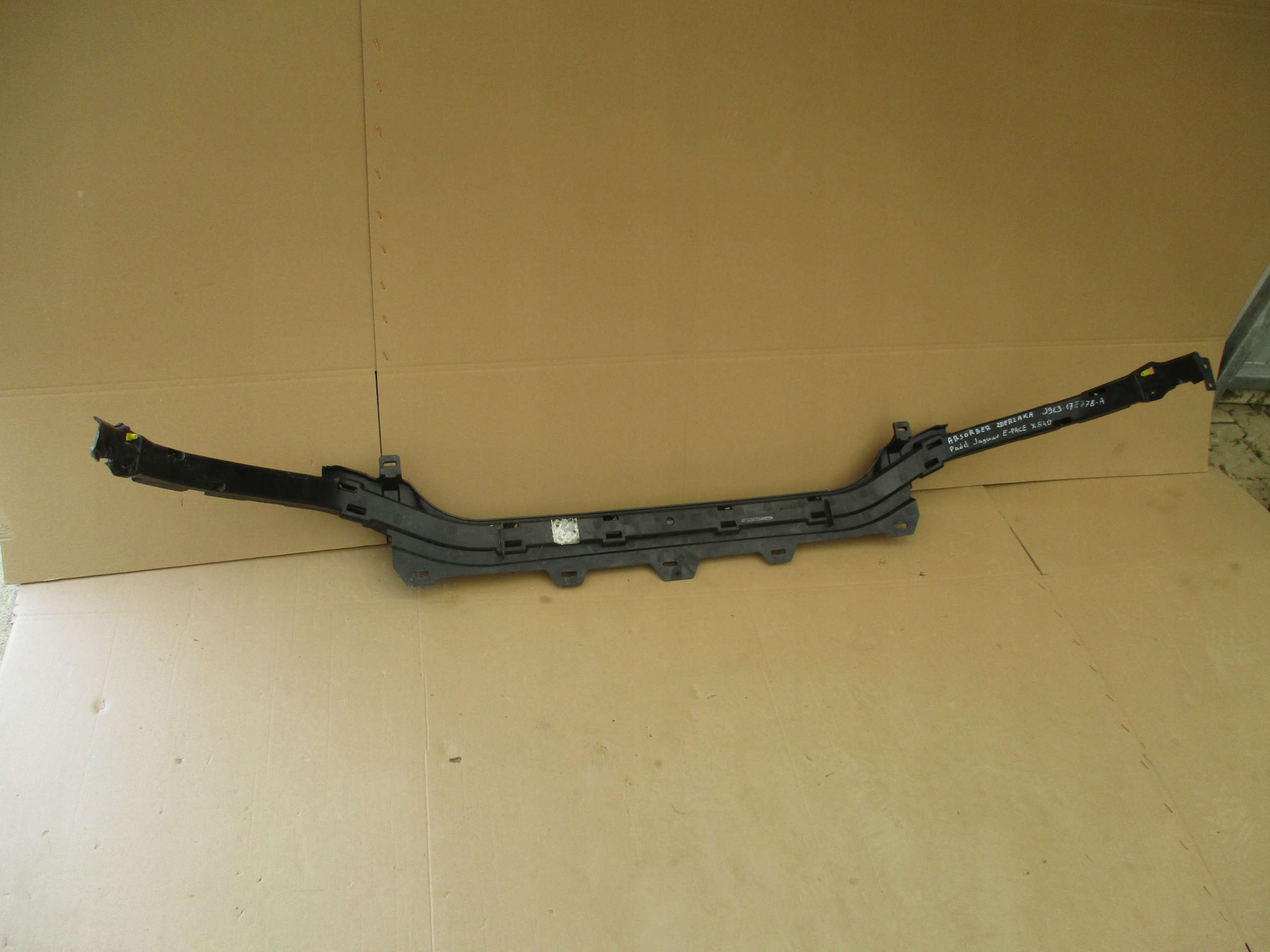 Absorber of a bumper front front Jaguar E- Pace X 540 J9C3-17E778-A