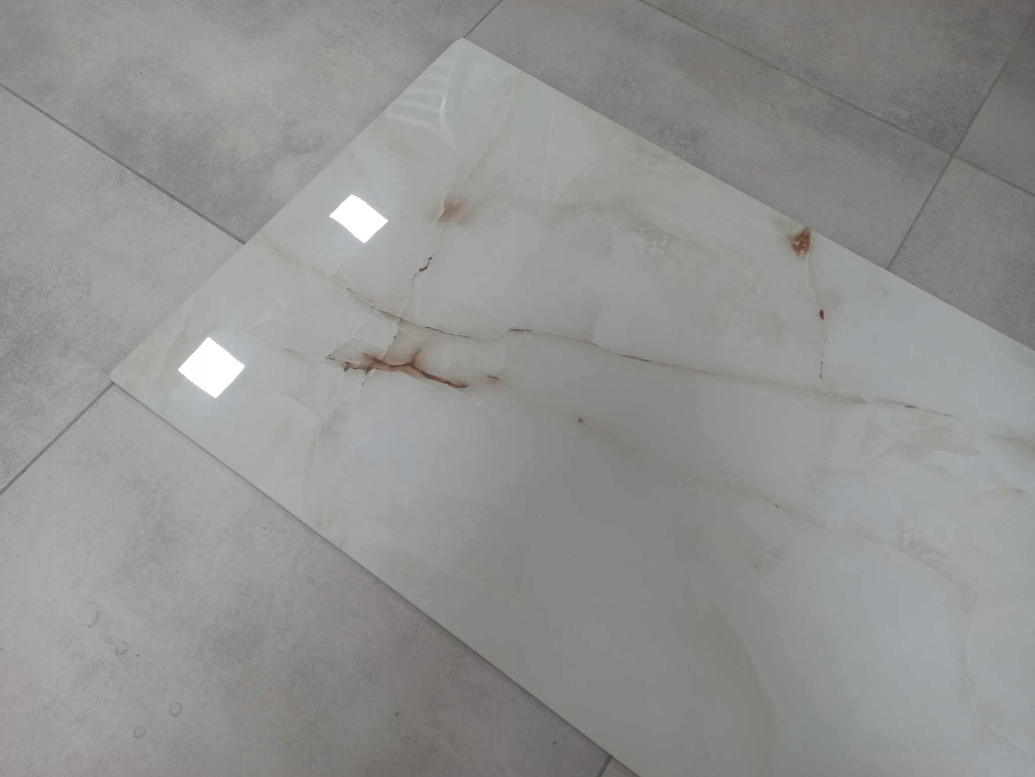 LOGAN SNOW PŁYTKI gresowe 60X120 8,5 mm POŁYSK MARMUR Kod producenta PD-ZA-LS-7001