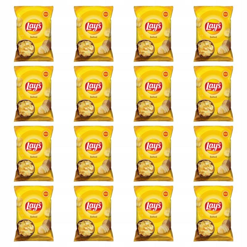 Lay's Salted 200g X16