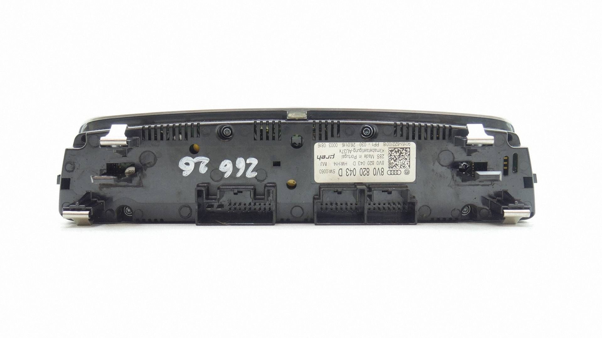 PANEL Schalter des lüfters klimaanlage AUDI A3 8V 8V0820043D