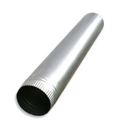 Rura dymna do pieca wentylacyjna fi 150mm dł. 0,5m