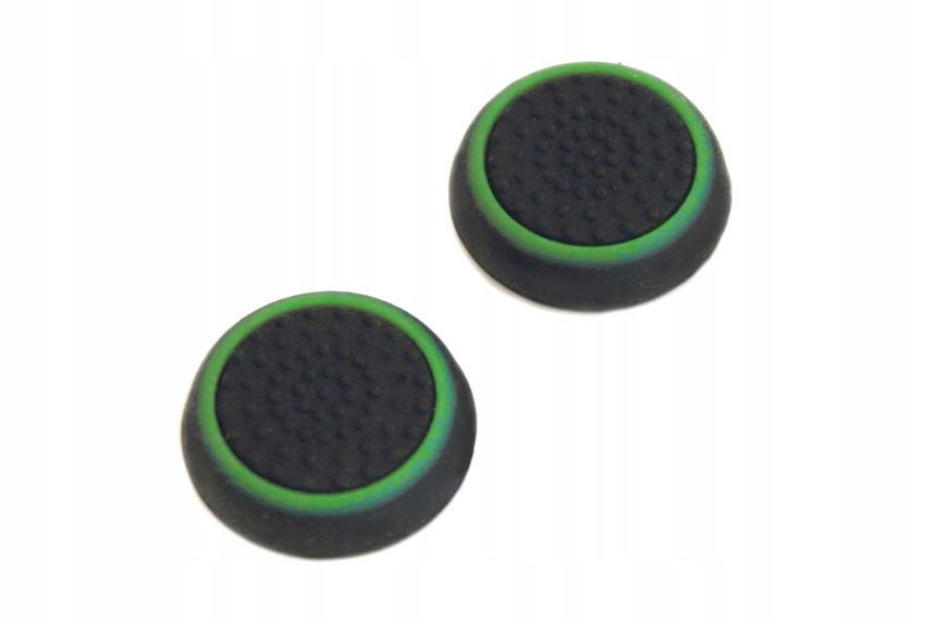 You2K 2x nakładka 2 nakładki na gałki PS5 PS4 Xbox 360 czarno-zielony