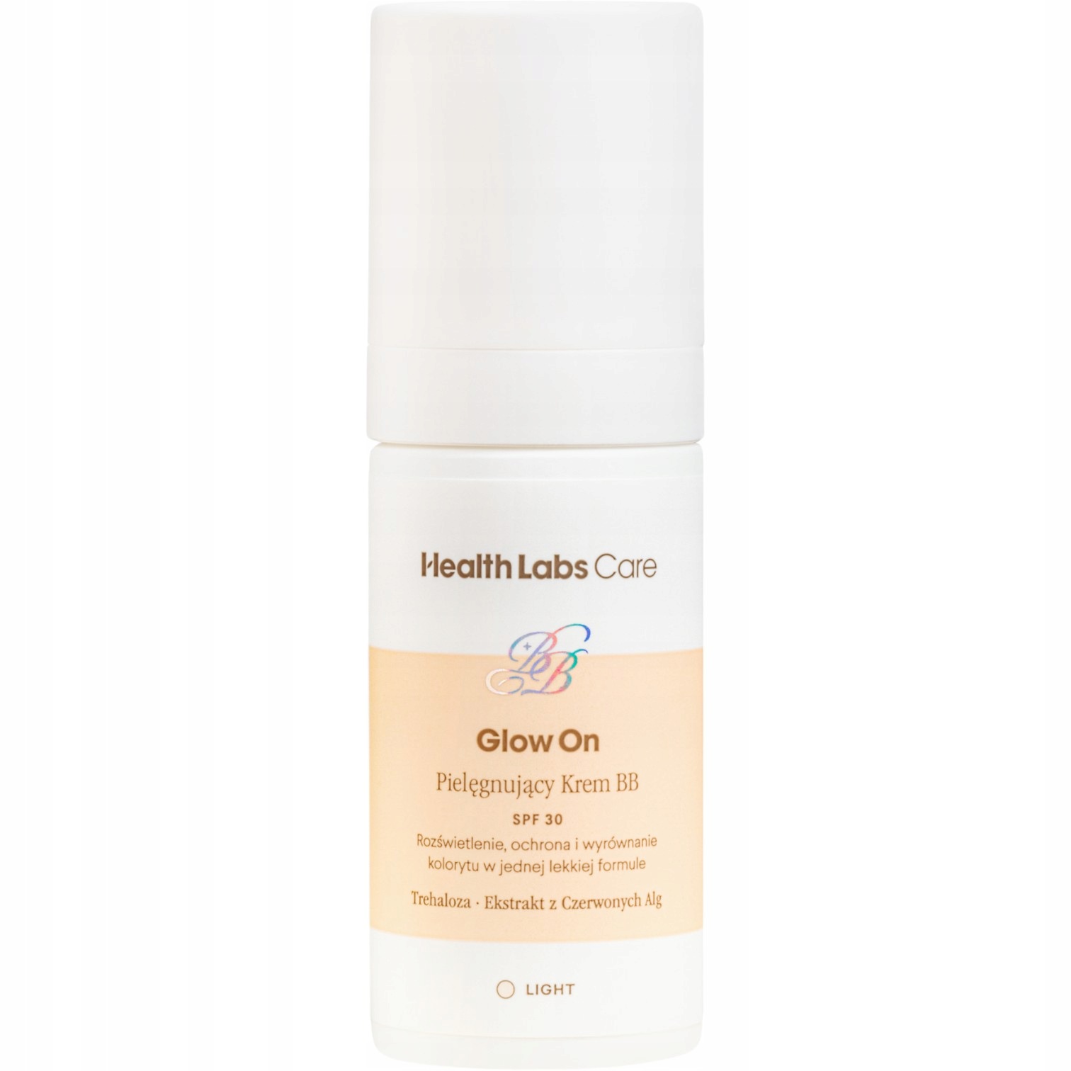 Health Labs Care Glow On Pielęgnujący krem Bb Light, 30 ml