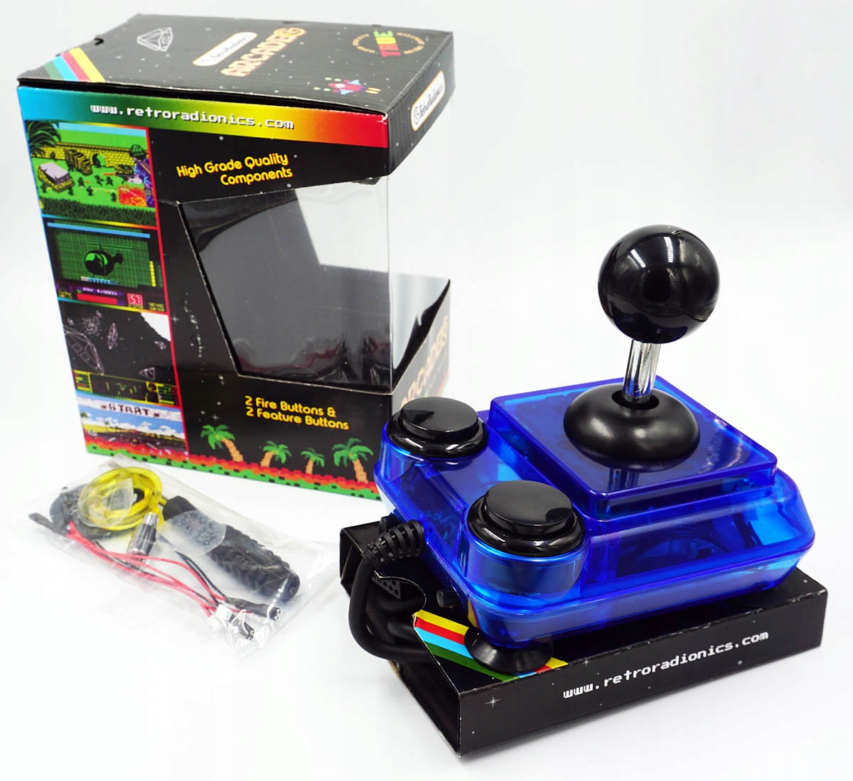 ArcadeR --- nový joystick --- Zx Spectrum Commodore Atari Amiga