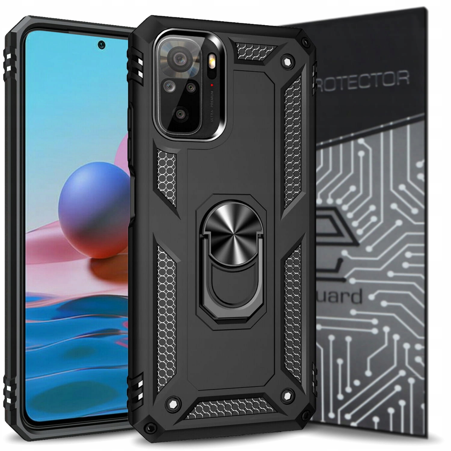 

Etui Pancerne+szkło do Xiaomi Redmi Note 10 10S