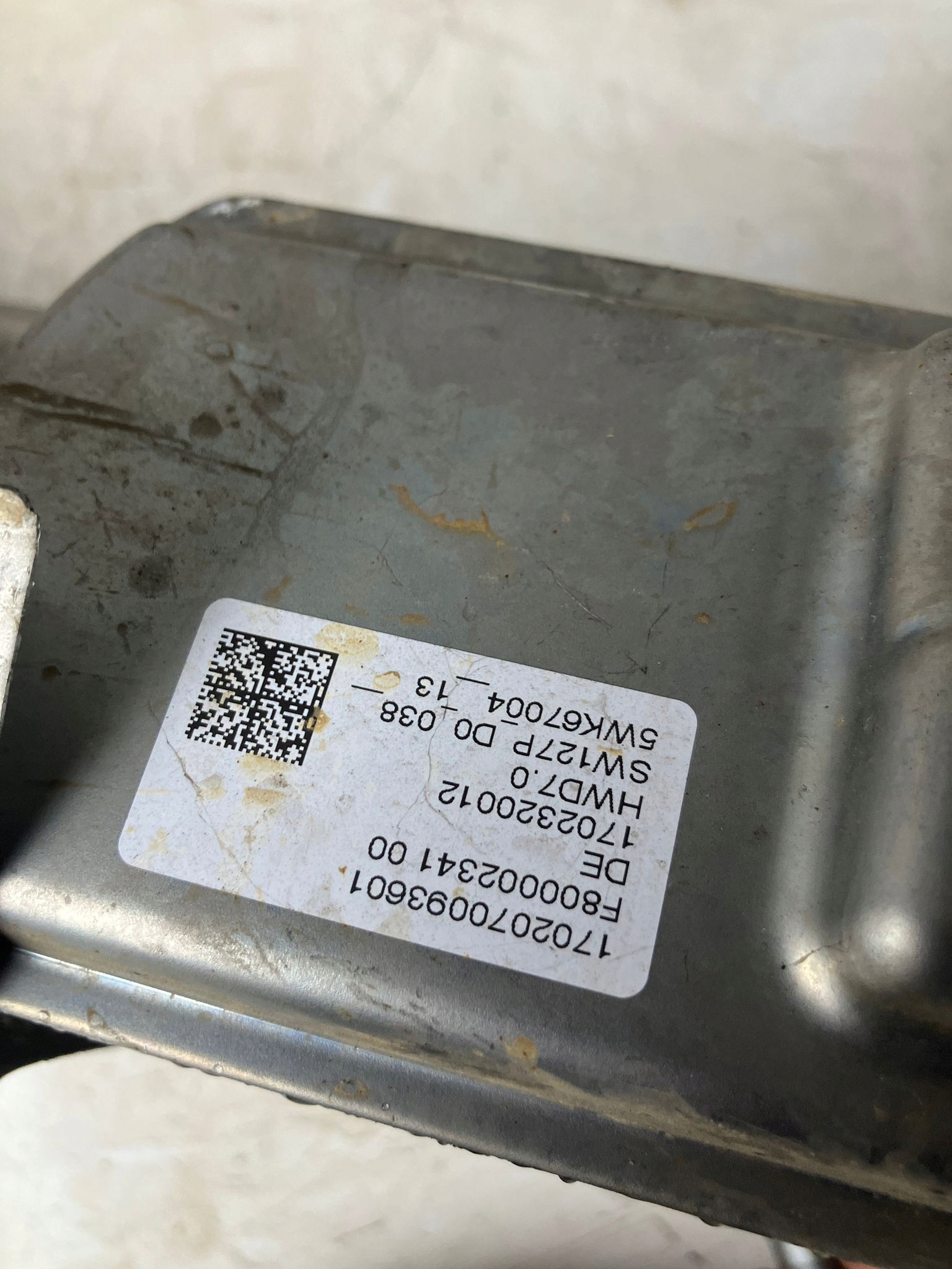 servo control PEUGEOT 308 T9 1.6 THP 5WK67004 13