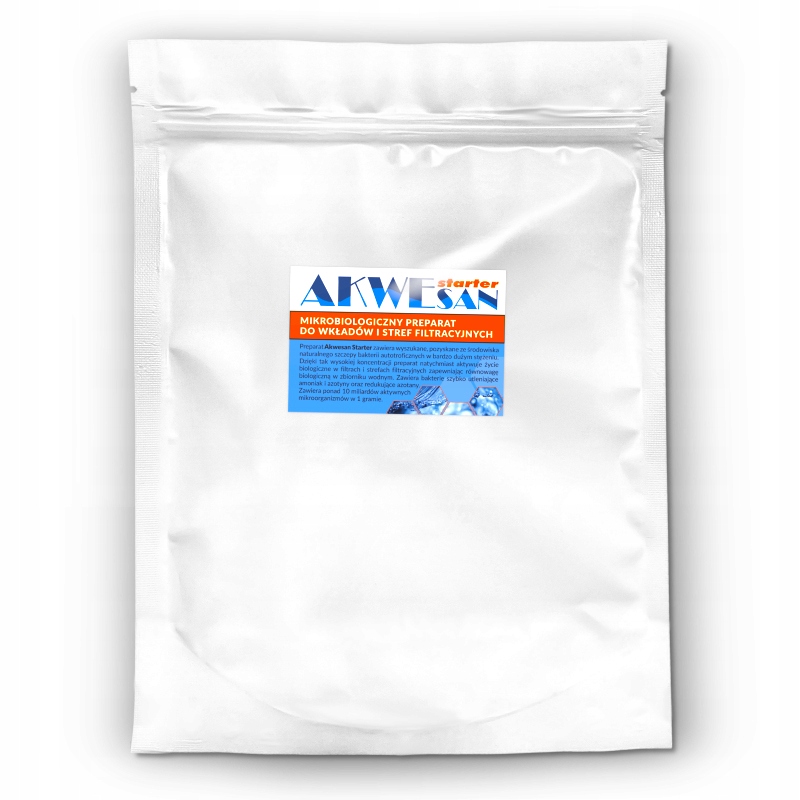 

Akwesan Starter Bakterie Do Filtrów 100g