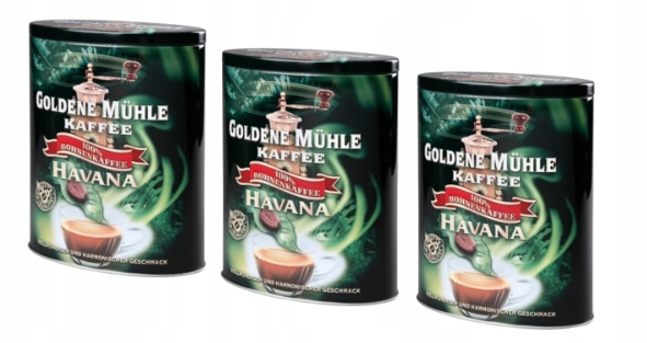 3xKawa rozpuszczalna Goldene Muhle Kaffee Exotic Club 200 g puszka
