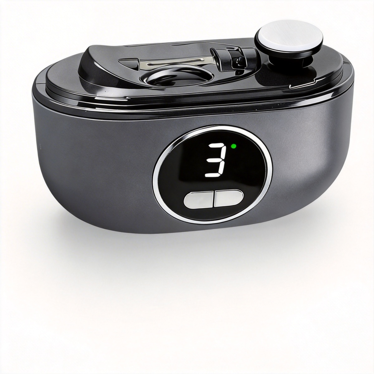 Automatická kleštička na nehty s leštěním bez hluku pro seniory