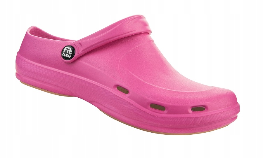 

Klapki Crocs FitClog Pink Medyczne Kucharskie 37