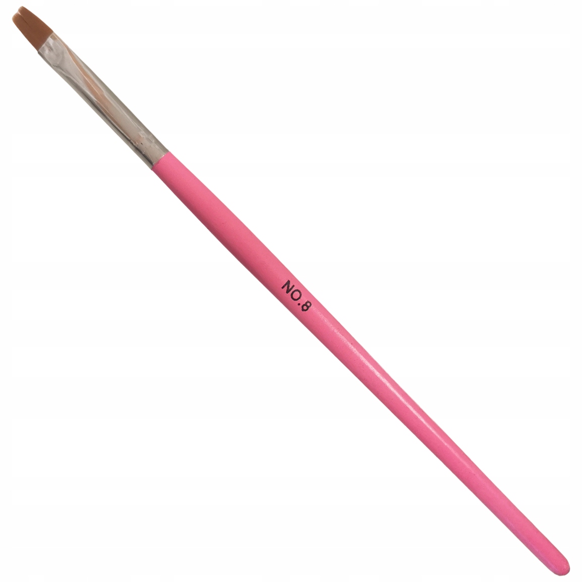 

Pędzelek Do Żelu Drewniany #8 Pędzel Manicure