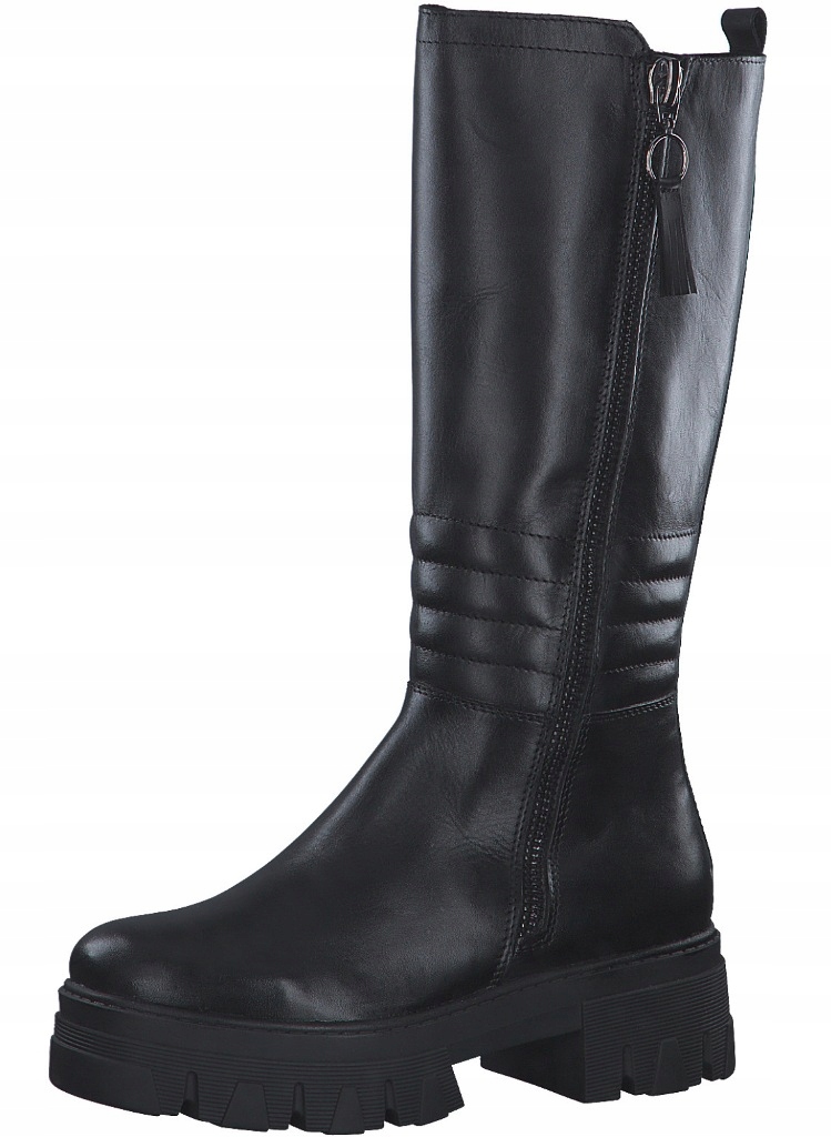 Marco Tozzi 2-25600-29 37 kozačky na platformě