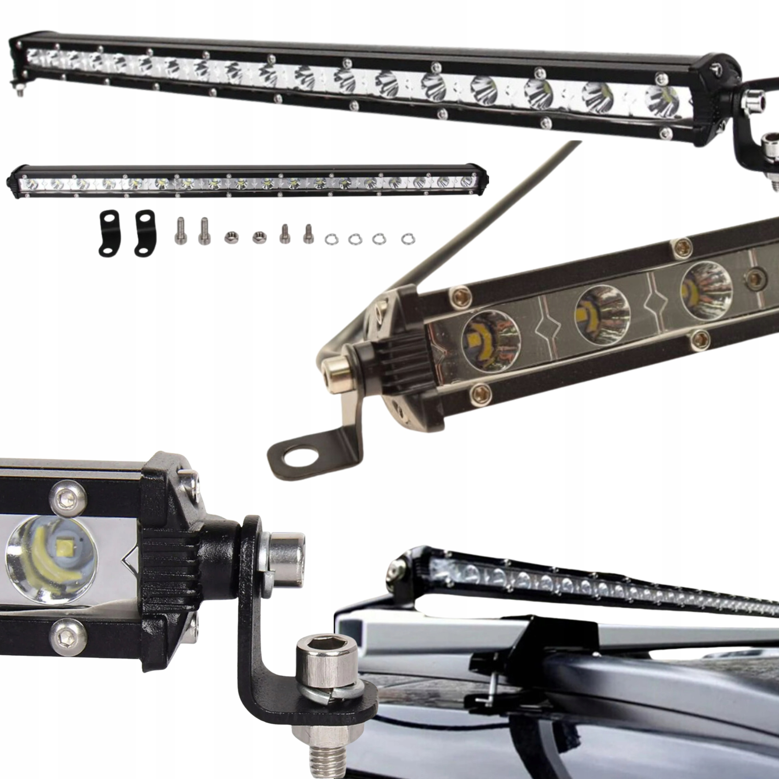 Přídavné Svítidlo 18 Led 54W Lišta Bar 48 cm 54W 6500K IP67 Quad Atv Auto