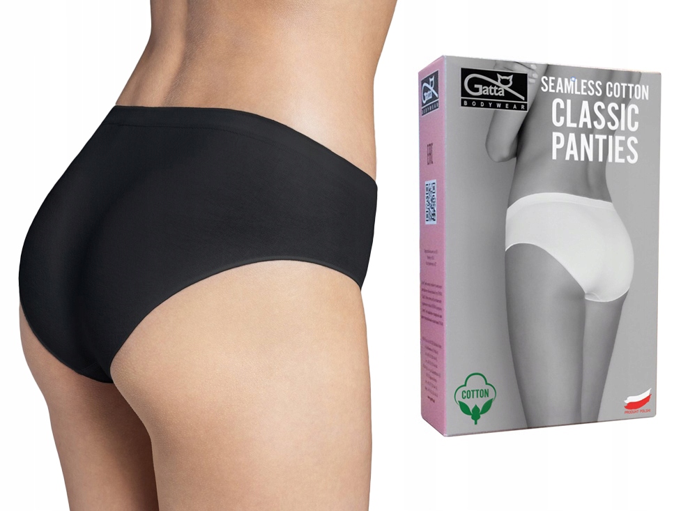 

Gatta figi, majtki Classic Panties bawełna black S