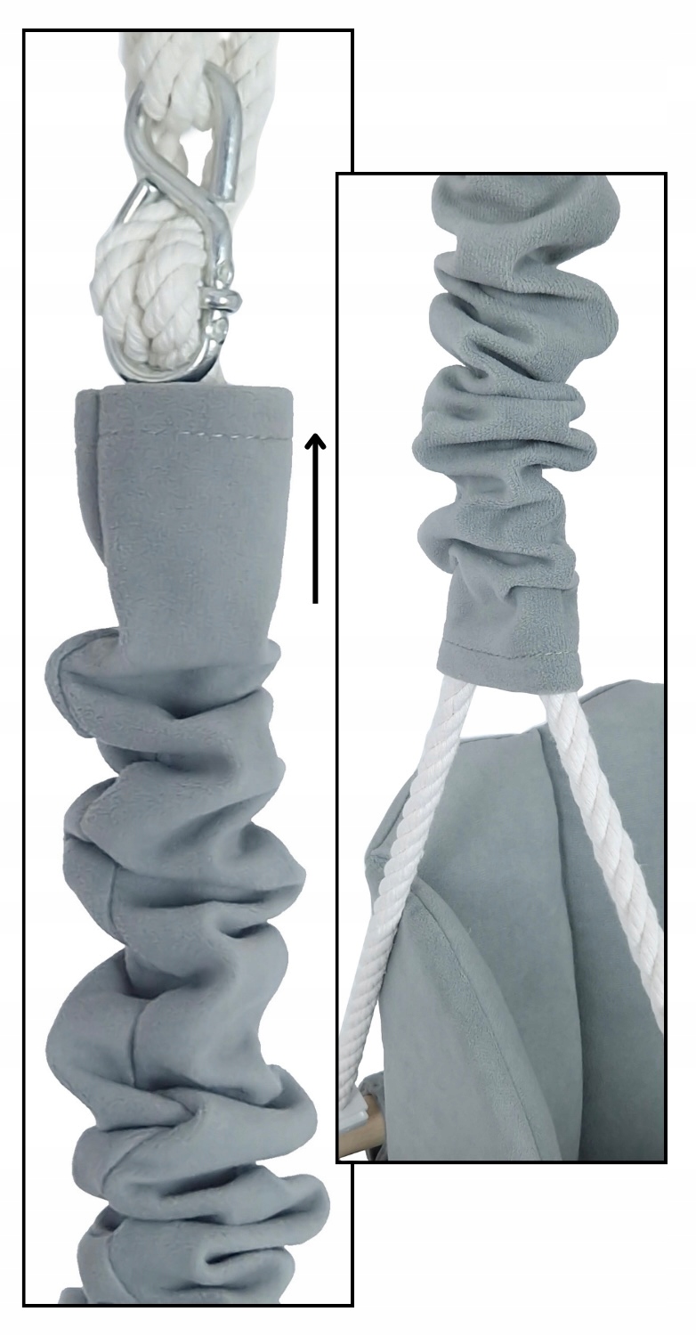 HUŚTAWKA DLA DZIECI DO DOMU REGULOWANA PRODUCENT CERTYFIKAT - CE Wysokość produktu 33 cm