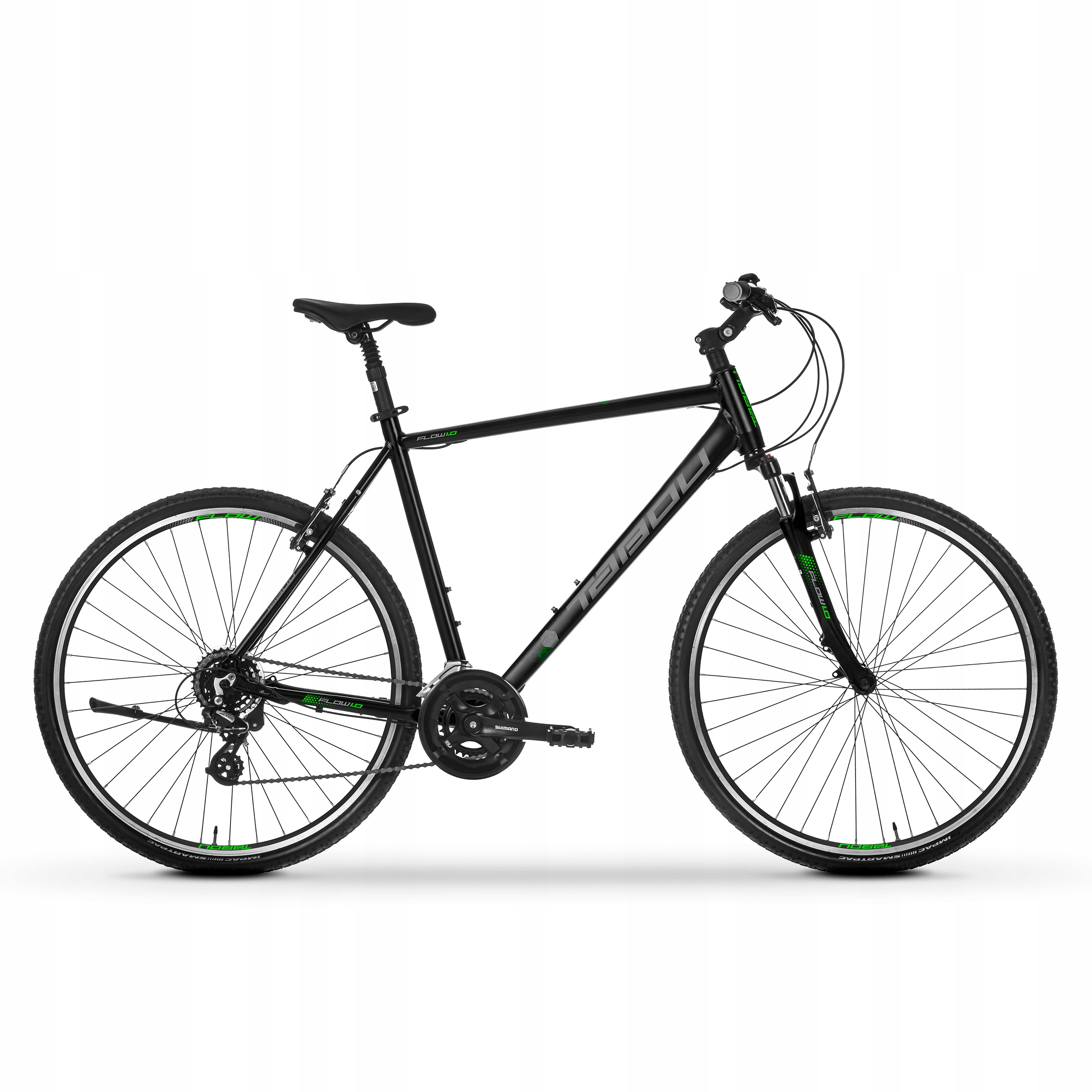Rower crossowy Tabou Flow 1.0 rama 21 cali koło 28 " wielokolorowy