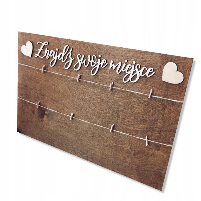 PLAN STOŁÓW ZNAJDŹ SWOJE MIEJSCE LISTA GOŚCI