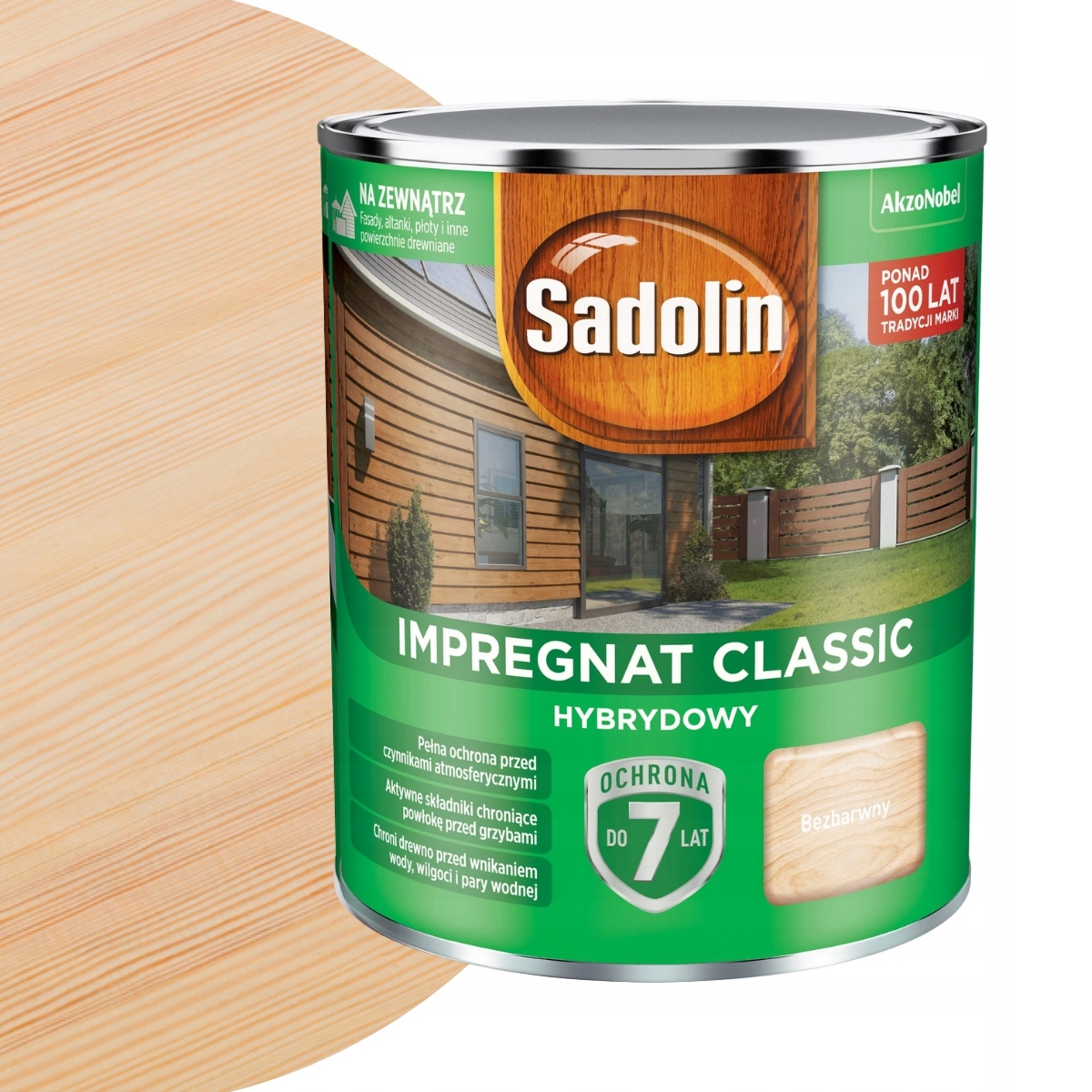 Sadolin Classic Impregnat 4,5L Bezbarwny