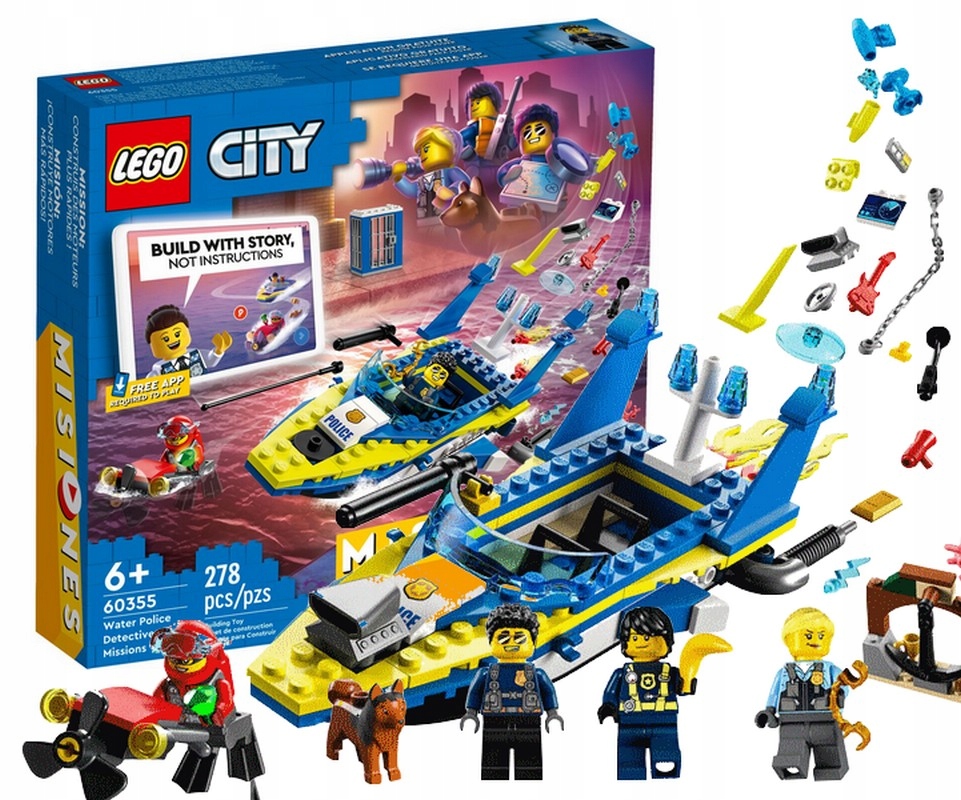 

Lego City 60355 Śledztwa Wodnej Policji