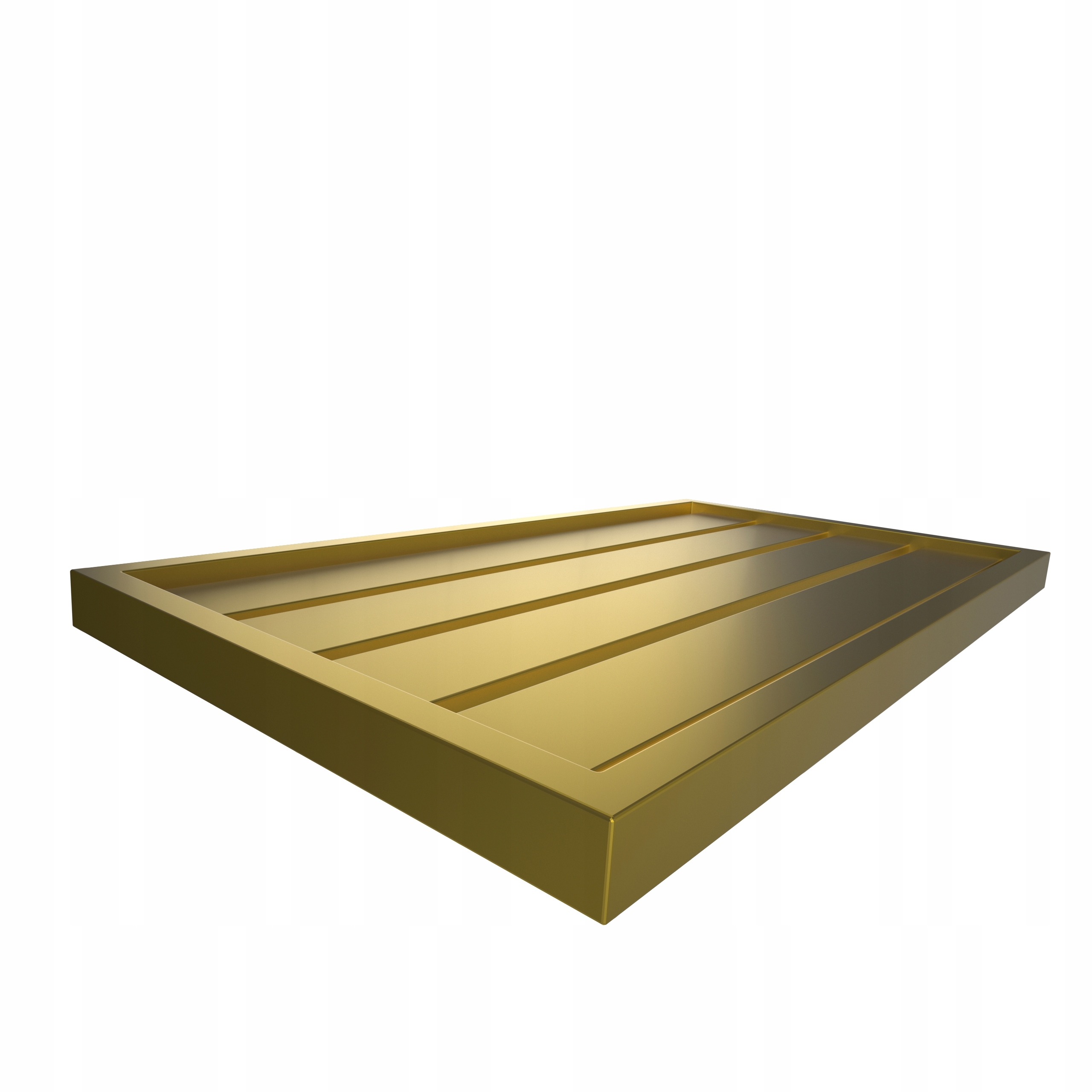 Grzejnik poziomy pokojowy złoty 30x120 TINIS Moc grzewcza 761 W