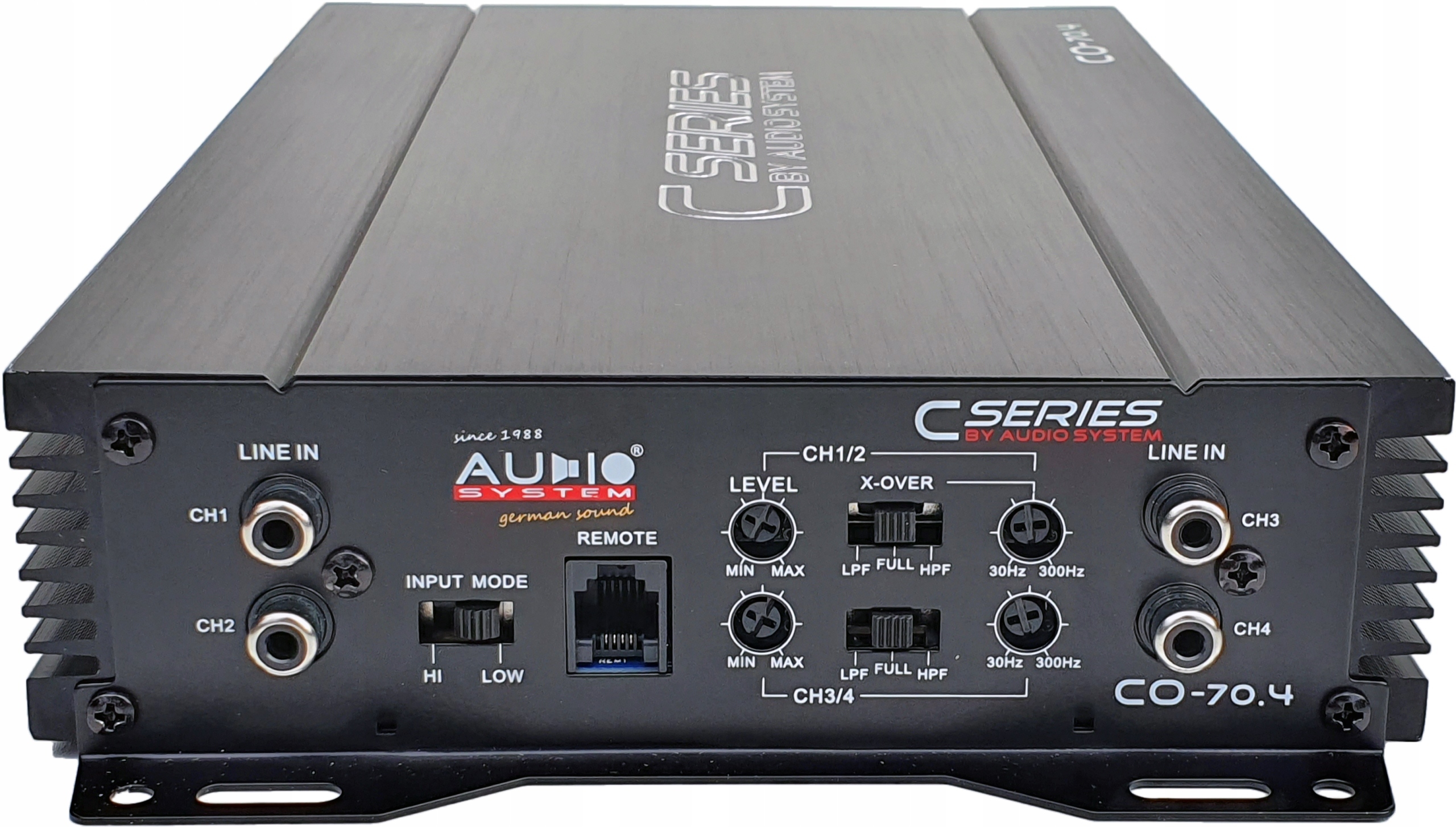  аудіо система CO70. 4 Підсилювач 4-канальний кл. A/B Марка аудіо система