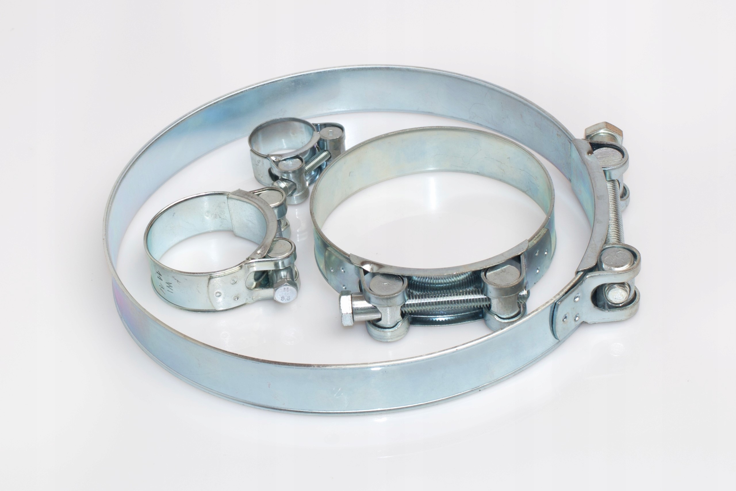 Obejma, opaska zaciskowa Gbs 149-161/30 W1 Ocynk