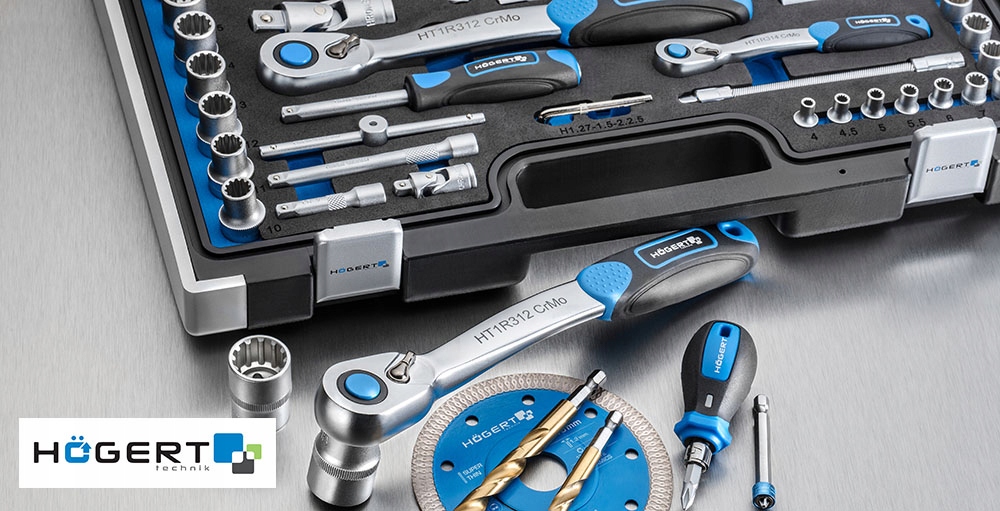 ZESTAW WKRĘTAKÓW STAL S2 HOGERT 32 SZTUK HT1S400 Długość bitu 25mm