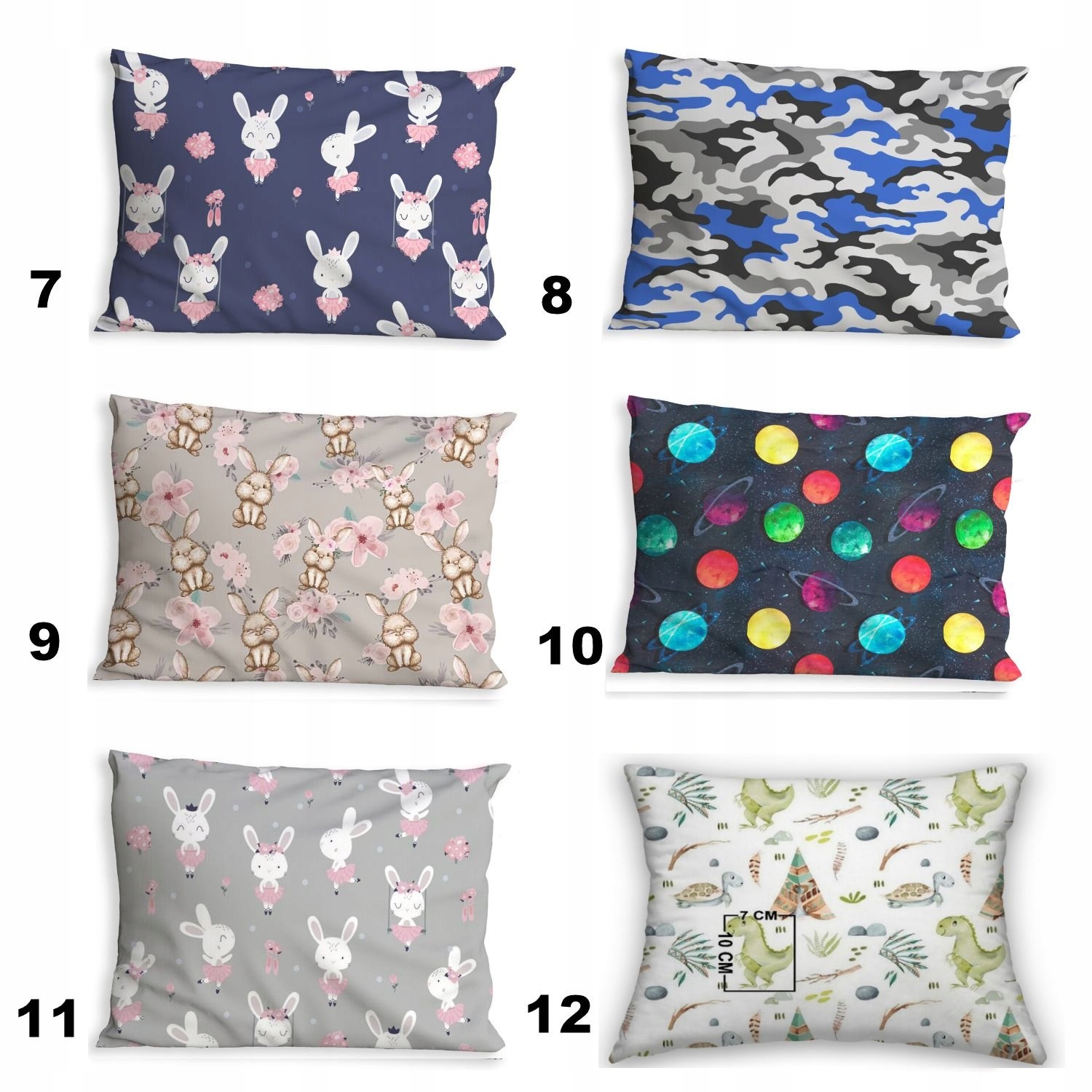 POŚCIEL dziecięca KOMPLET 120x90 2 el RÓŻNE WZORY Marka inna marka