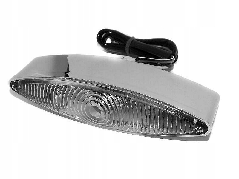 LA-045 - ЗАДНІЙ ЛІХТАР ЗАДНІЙ УНІВЕРСАЛЬНИЙ БІЛИЙ КОТЯЧЕ ОКО ХРОМ