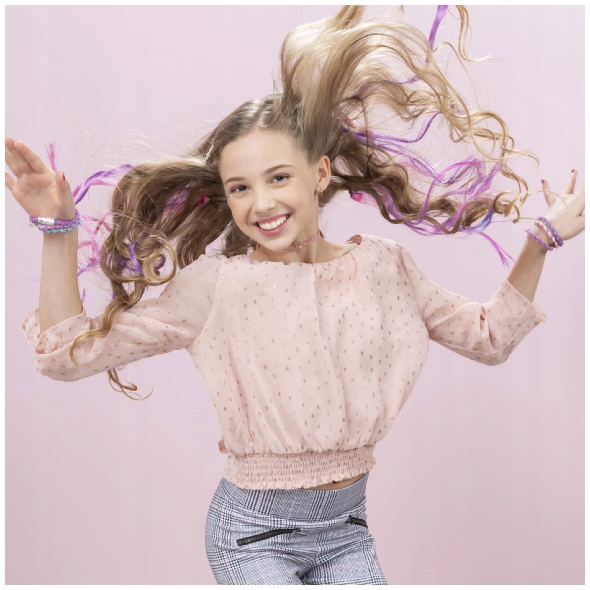 ZESTAW KREATYWNY OZDOBY DO WŁOSÓW DOCZEPY PASEMKA COOL MAKER STARSTRUCK Stan opakowania oryginalne