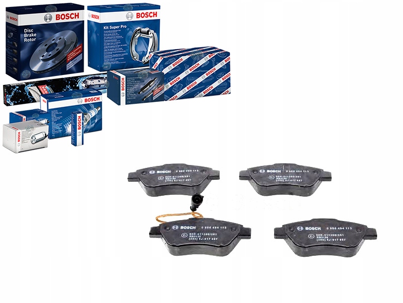 Brzdové Destičky Fiat Přední Stilo Doblo Panda 01- Sada pro řidiče #35