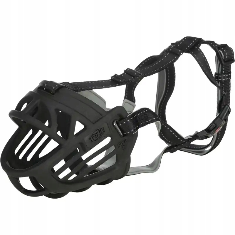 Kaganiec Muzzle Flex, Silikonowy, L-Xl, Czarny Tx-17615-Zdjęcie-0