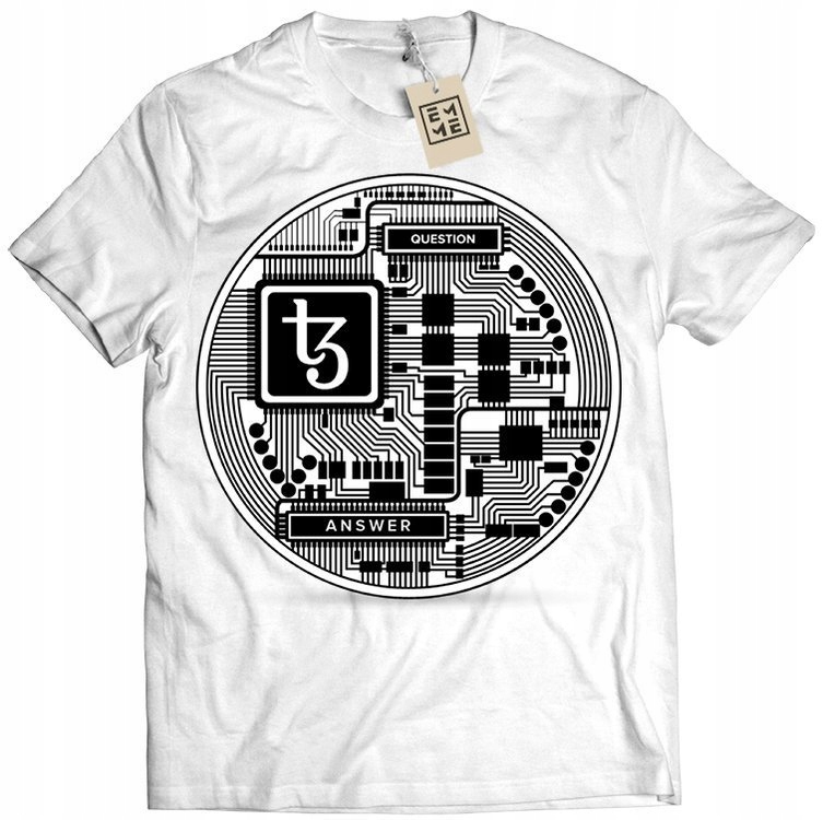

Męska Koszulka Bitcoin Kryptowaluty Coin S