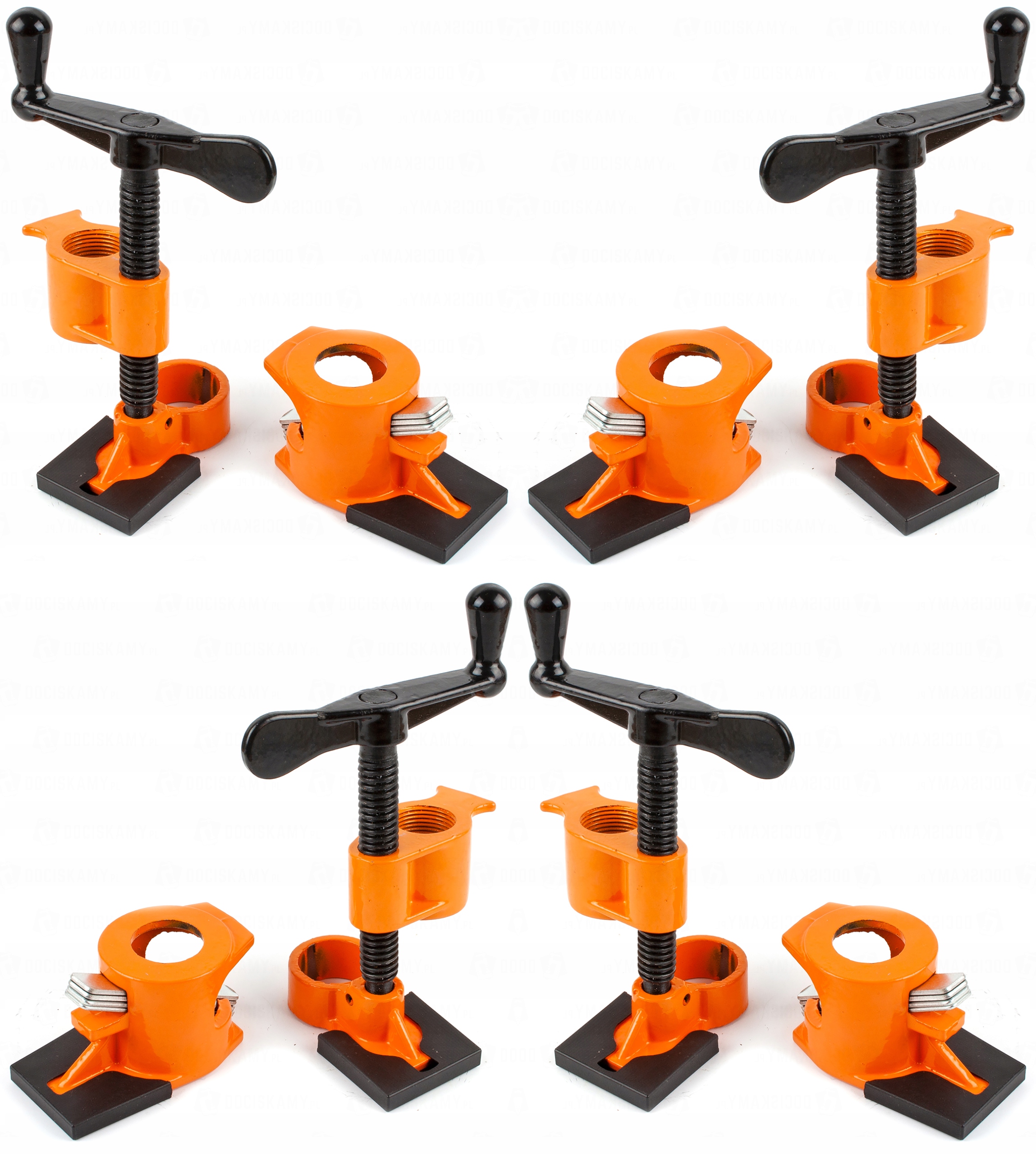 

4x Ścisk rurowy 3/4'' Stolarski do klejenia blatów