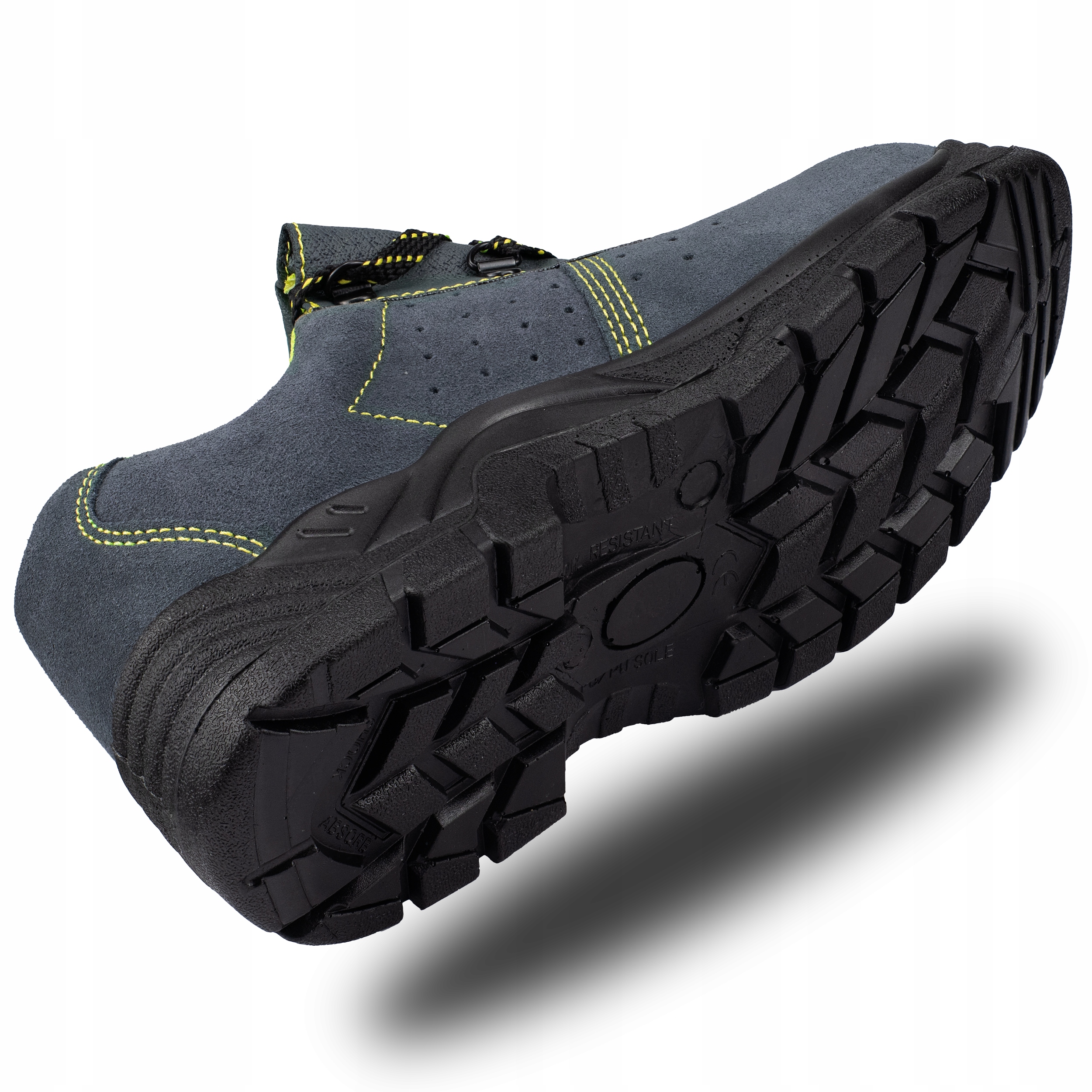 BUTY ROBOCZE MĘSKIE PÓŁBUTY OCHRONNE LEKKIE BHP LETNIE Z NOSKIEM PRIONE Model PRIONE