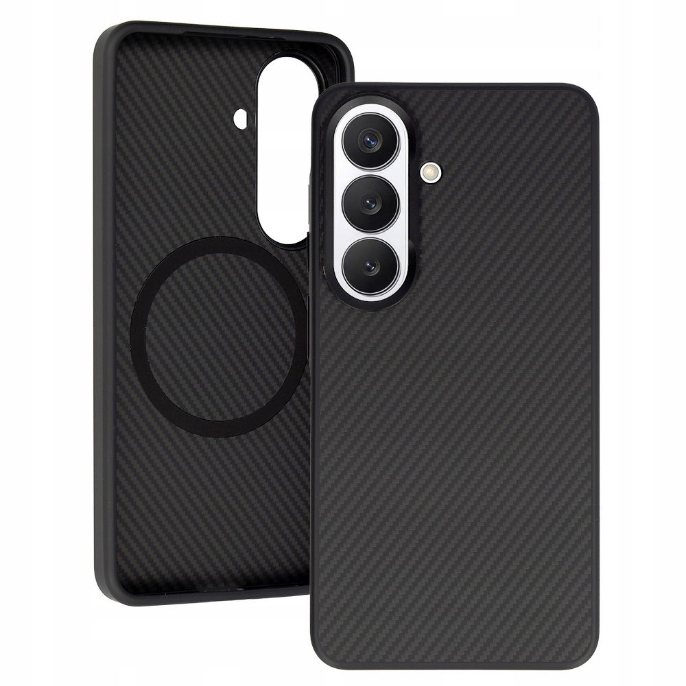 Etui do Samsung Galaxy S26 Plus Liavec Carbon Core MagSafe czarny