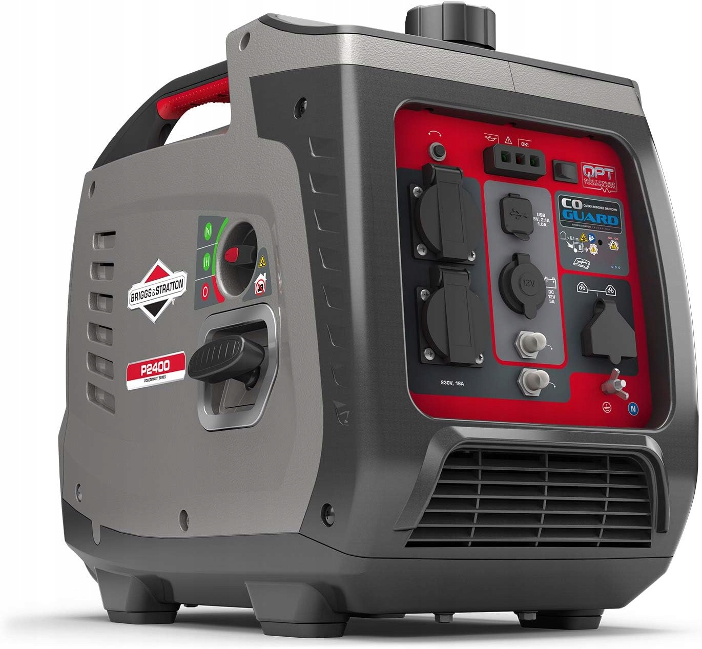 Invertorový Generátor 2400W Benzínový, Tichý, Lehký Generátor 230V