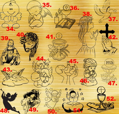 Złoty Łańcuszek z Medalikiem 585 Na Komunię Chrzest GRAWER+UPOMINEK GRATIS Próba złota 585