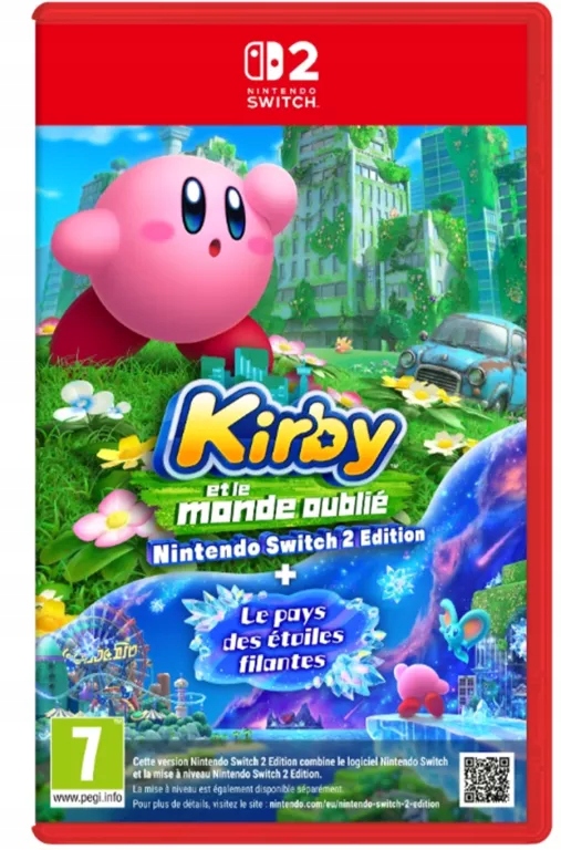 Kirby and the Forgotten Land+Star-Crossed WLD Nintendo Switch 2 pudełkowa