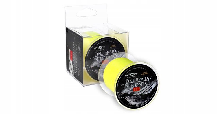 D Plecionka Nihonto Fine Braid 008 Fluo Żółta 30