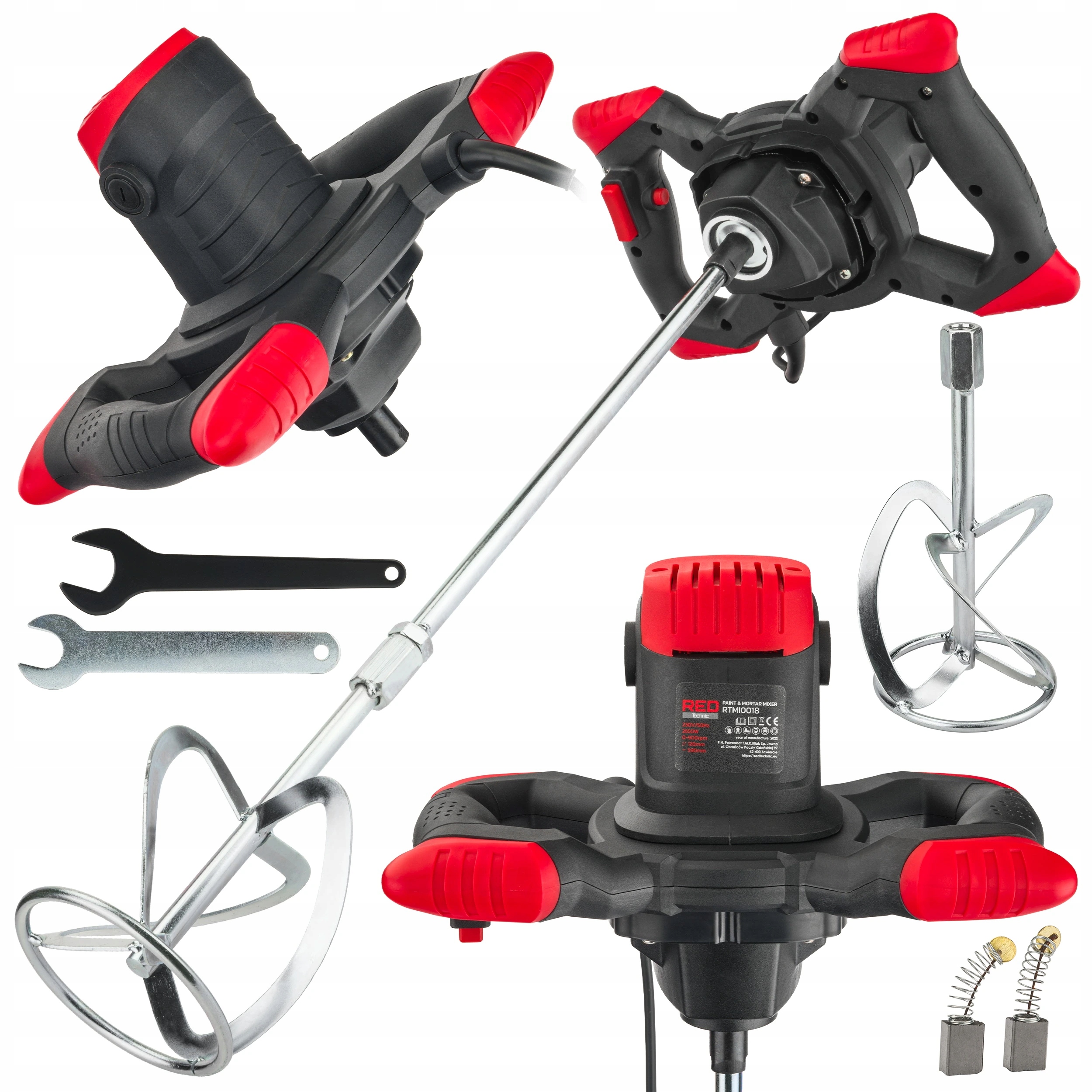 Red Technic Elektrické míchadlo 2650W Red Technic RTMI0017