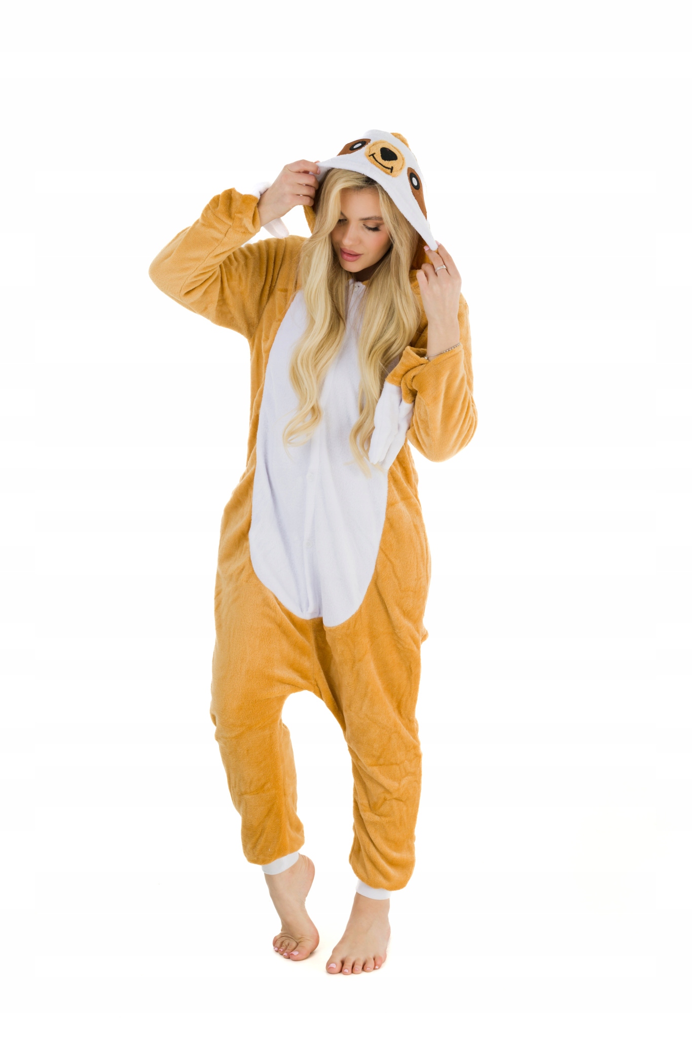 KOMBINEZON ONESIE PIŻAMA DRES LENIWIEC rozm. M Marka Inna marka