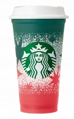 

Starbucks Kubek Wielorazowy 473ML Reusable Święta
