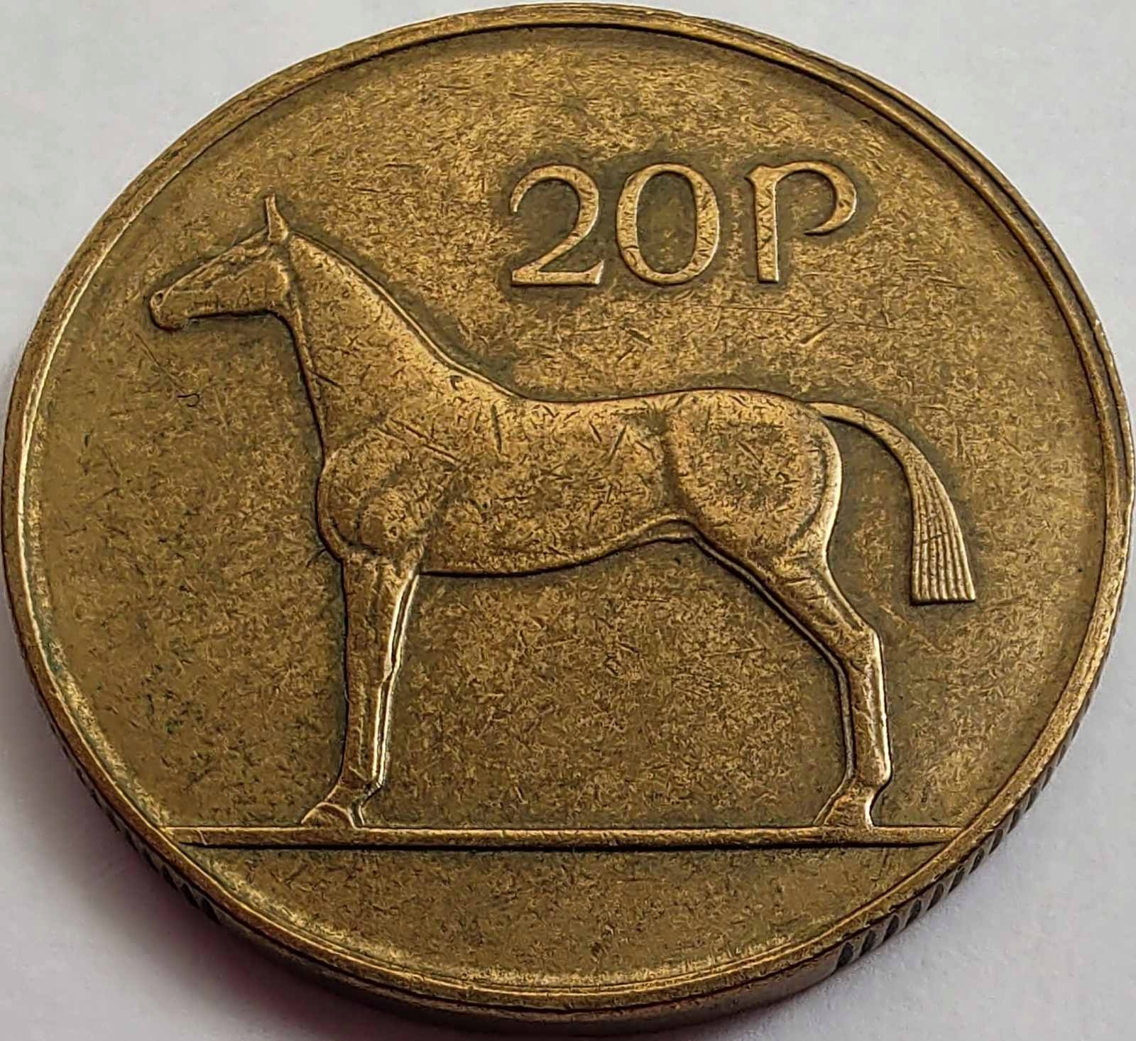 1767 - Irlandia 20 pensów, 1986